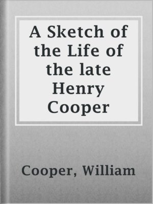 cover image of A Sketch of the Life of the late Henry Cooper